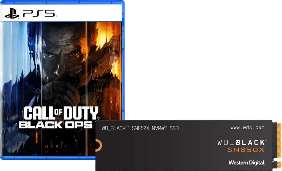 Activision Call of Duty Black Ops 7 PS5 + WD Black SN850X 2TB NVMe SSD