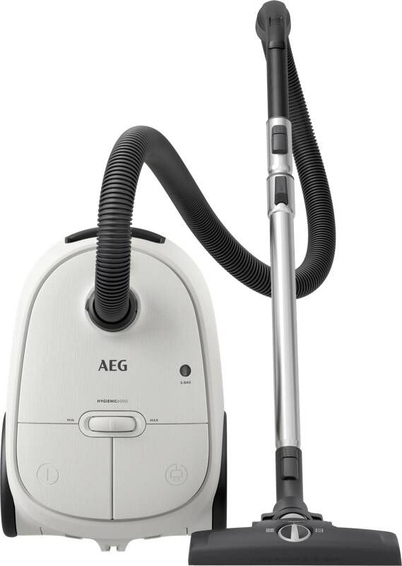 AEG AB61H6SW Allergy 6000 Stofzuiger met zak Stofzuigers Parketborstel- Dierenhaar Hepa 14