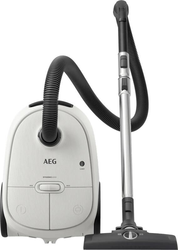 AEG AB61H6SW Allergy 6000 Stofzuiger met zak Stofzuigers Parketborstel- Dierenhaar Hepa 14