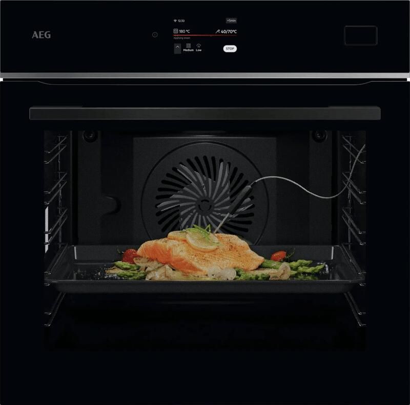 AEG 8000 MealAssist met SteamPro Combi hetelucht- en stoomoven TB8SB73ZAB