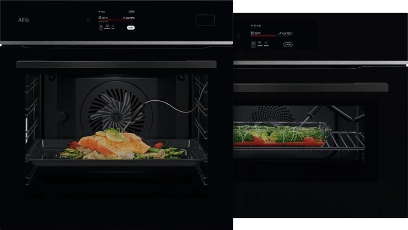 AEG TB8SB73ZAB SteamPro + TK8NK72WB MealAssist CombiQuick