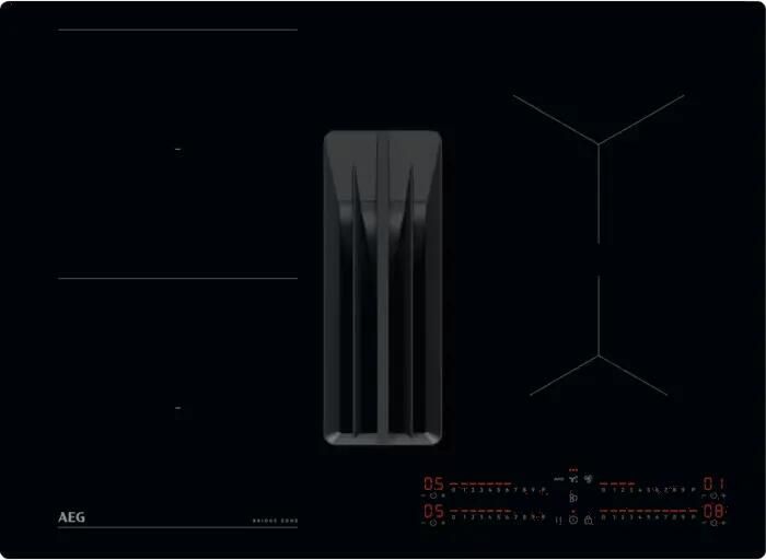 AEG TCH74B01FB 6000 serie ComboHob Bridge kookplaat met afzuiging