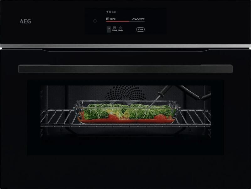 AEG 8000 MealAssist Heteluchtoven met magnetron TK8NK72WB