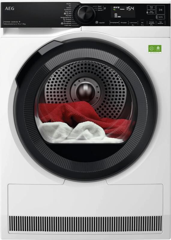 AEG 9000X AbsoluteCare Pro Warmtepomp Droger 9 kg TR969V6C