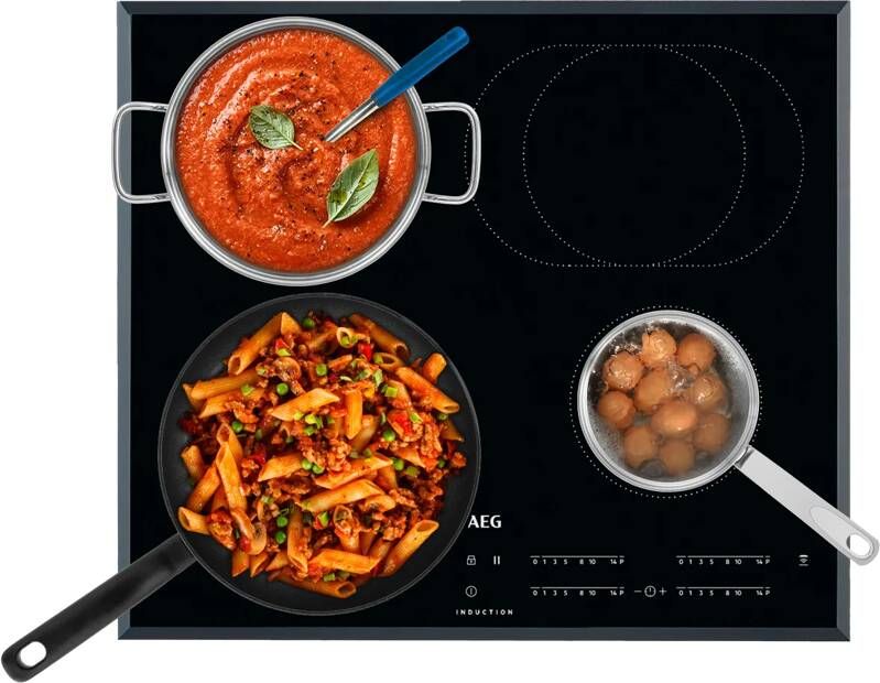 AEG 3000 serie IKB64411FB Inductiekookplaat zwart Hob2Hood