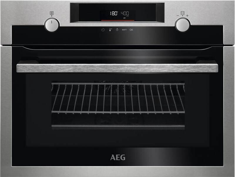 AEG KME565060M 8000 CombiQuick Inbouwoven Heteluchtoven met Magnetron