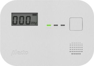 Alecto COA3910 Koolmonoxidemelder met display 10 jaar sensor Voldoet aan Europese norm EN50291 Wit