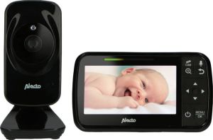 Alecto DVM149 babyfoon met camera en 4.3' kleurenscherm Zwart