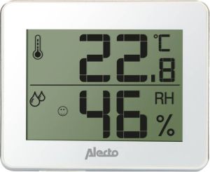 Alecto WS-55 Hygrometer en Thermometer Geheugen laagste en hoogste gemeten waarden