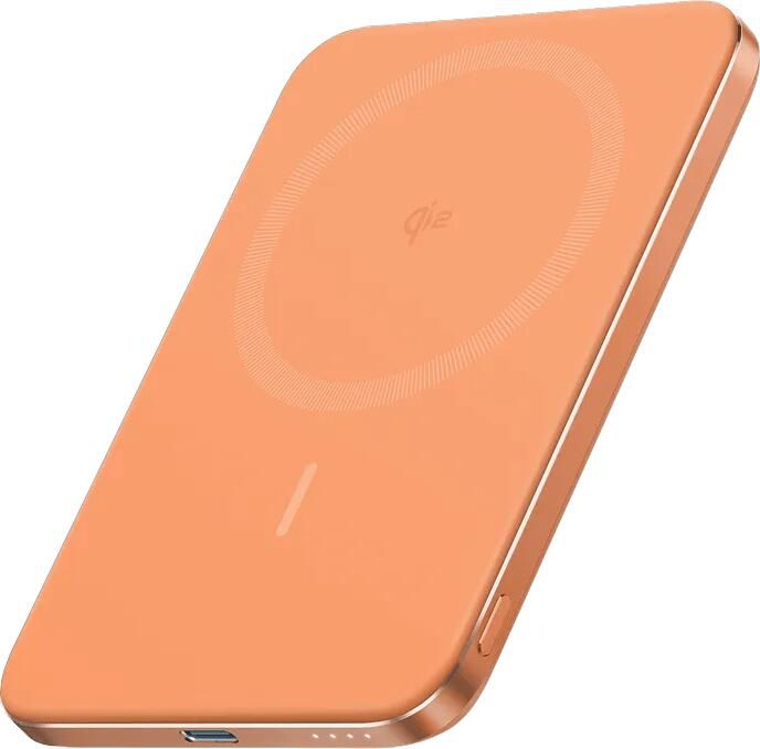 Anker Nano MagGo Draadloze Powerbank met MagSafe en Qi2 5.000 mAh Oranje