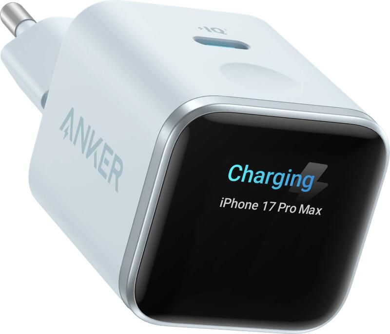 Anker Nano Oplader 45W Power Delivery Blauw