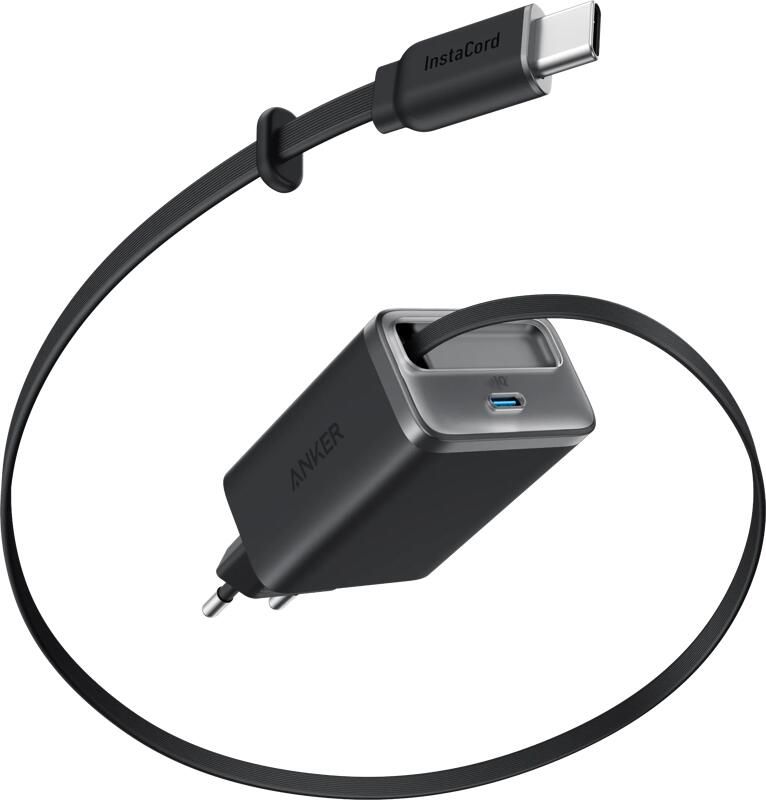 Anker Nano Oplader met Usb C poort en kabel 35W Zwart