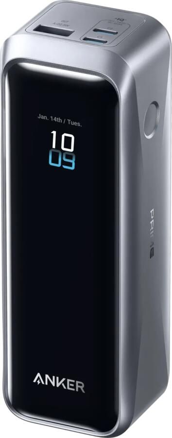 Anker Prime Powerbank 20.000 mAh met Snelladen Zwart