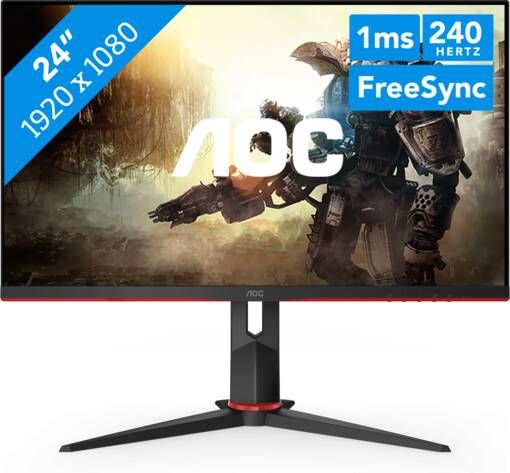 AOC Gaming-monitor 24G2ZE 60 4 cm 23 8" Full HD