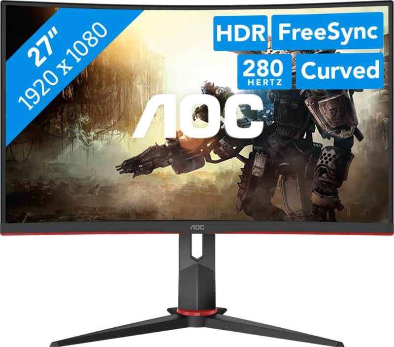 AOC Curved-gaming-monitor C27G2Z3 BK 68 6 cm 27" Full HD