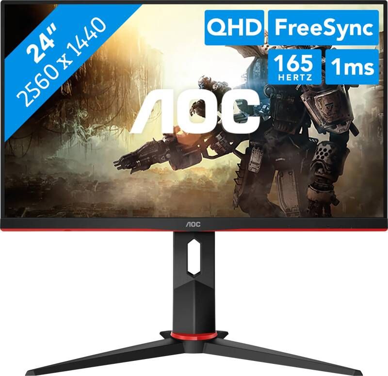 AOC Q24G2A BK | Quad HD Monitoren | 4038986141208