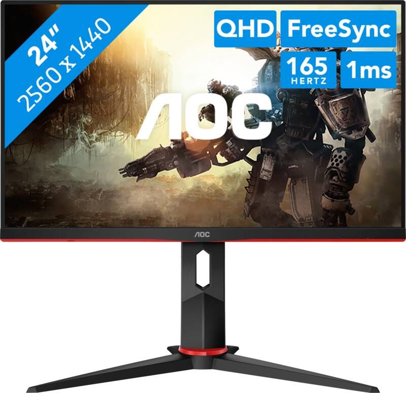 AOC Q24G2A BK | Gaming monitoren | 4038986141208