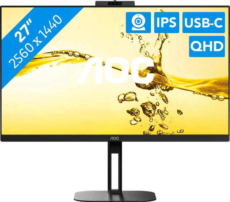 AOC Q27V5CW BK | Quad HD Monitoren | 4038986180269