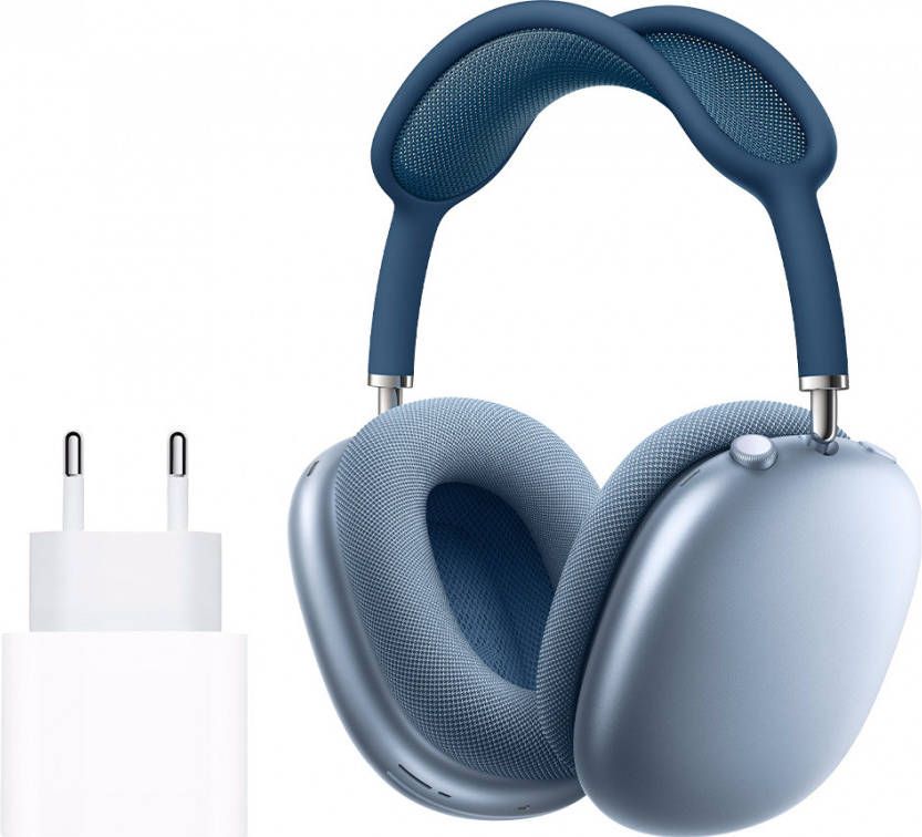 Apple AirPods Max Blauw + Usb C Oplader 20W