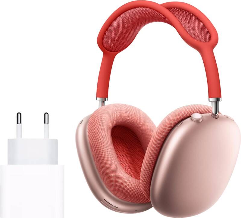 Apple AirPods Max Roze + Usb C Oplader 20W