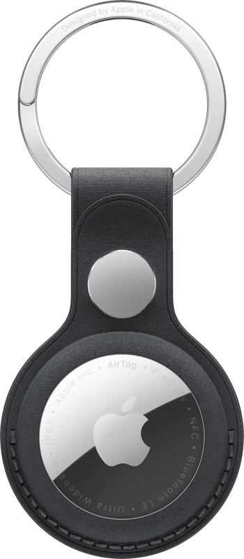 Apple AirTag FineWoven Sleutelhanger Zwart