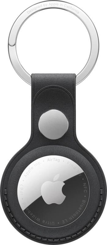 Apple AirTag FineWoven Sleutelhanger Zwart