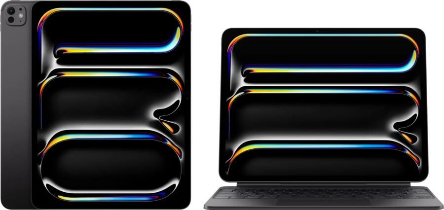 Apple iPad Pro (2024) 13 inch 256GB Wifi Zwart + Magic Keyboard QWERTY