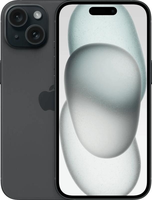 Apple iPhone 15 256GB Smartphone Zwart
