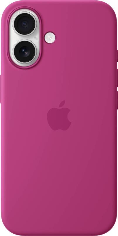 Apple iPhone 16 Back Cover met MagSafe Fuchsia