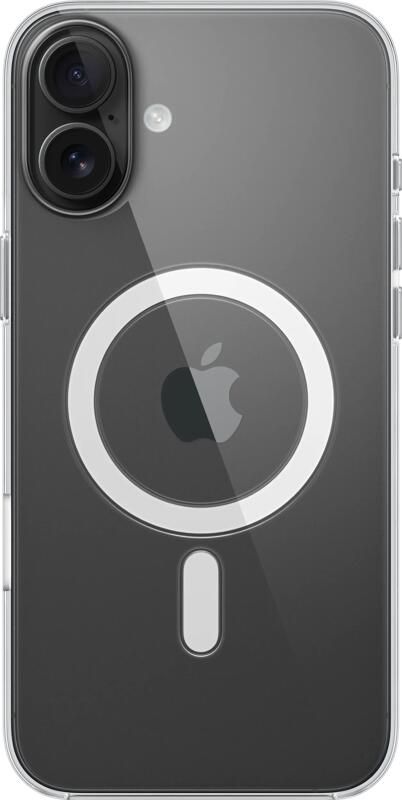 Apple iPhone 16 Plus Back Cover met MagSafe Transparant