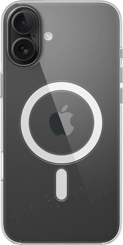 Apple iPhone 16 Plus Back Cover met MagSafe Transparant