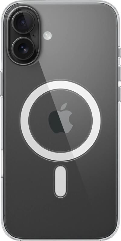 Apple iPhone 16 Plus Back Cover met MagSafe Transparant