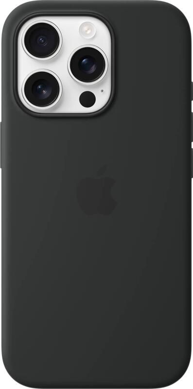 Apple iPhone 16 Pro Back Cover met MagSafe Zwart