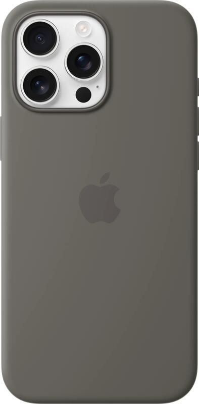 Apple iPhone 16 Pro Max Back Cover met MagSafe Rotsgrijs