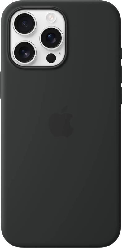 Apple iPhone 16 Pro Max Back Cover met MagSafe Zwart