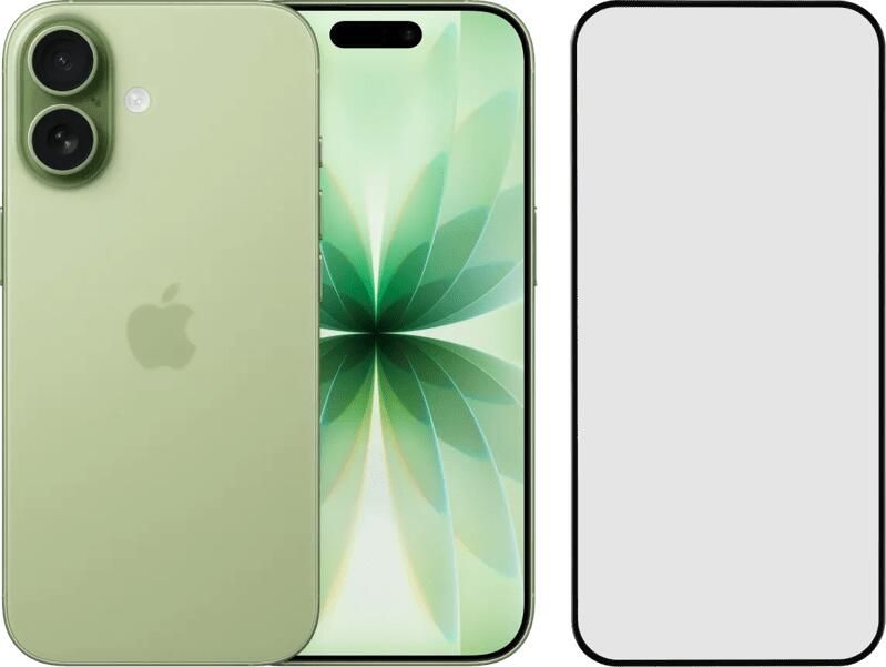 Apple iPhone 17 512GB Groen + BlueBuilt Screenprotector Glas