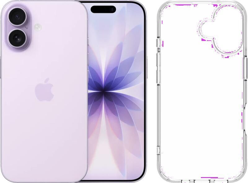 Apple iPhone 17 256GB Paars + BlueBuilt Screenprotector Glas