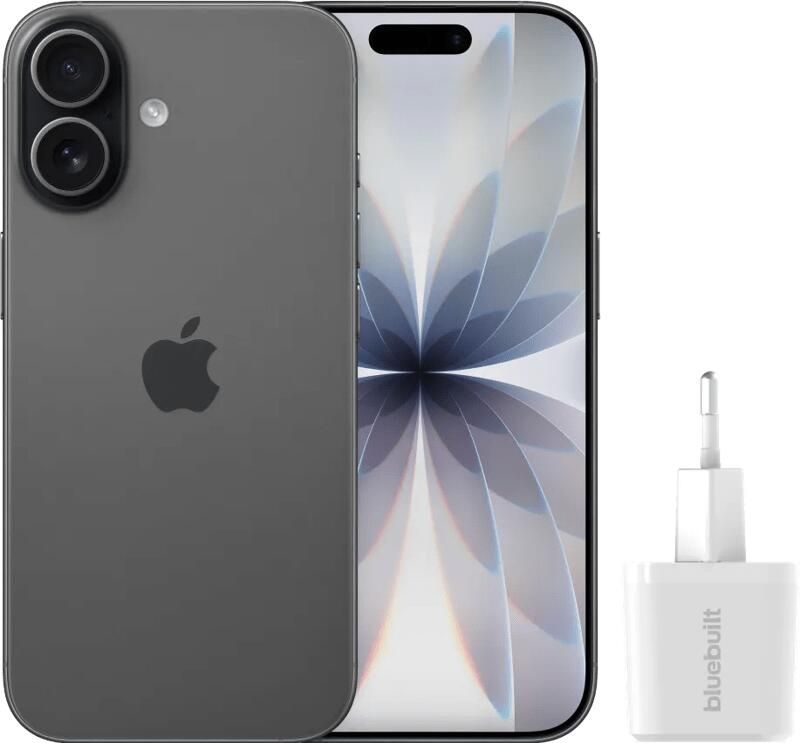 Apple iPhone 17 256GB Zwart + Snellader