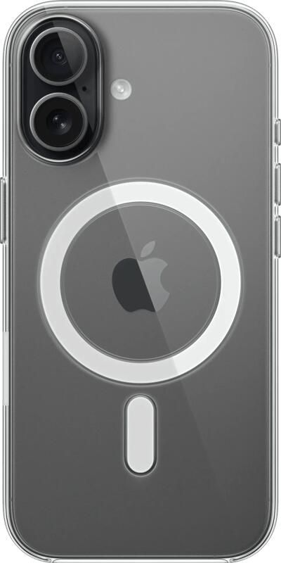 Apple iPhone 17 Back Cover met MagSafe Transparant