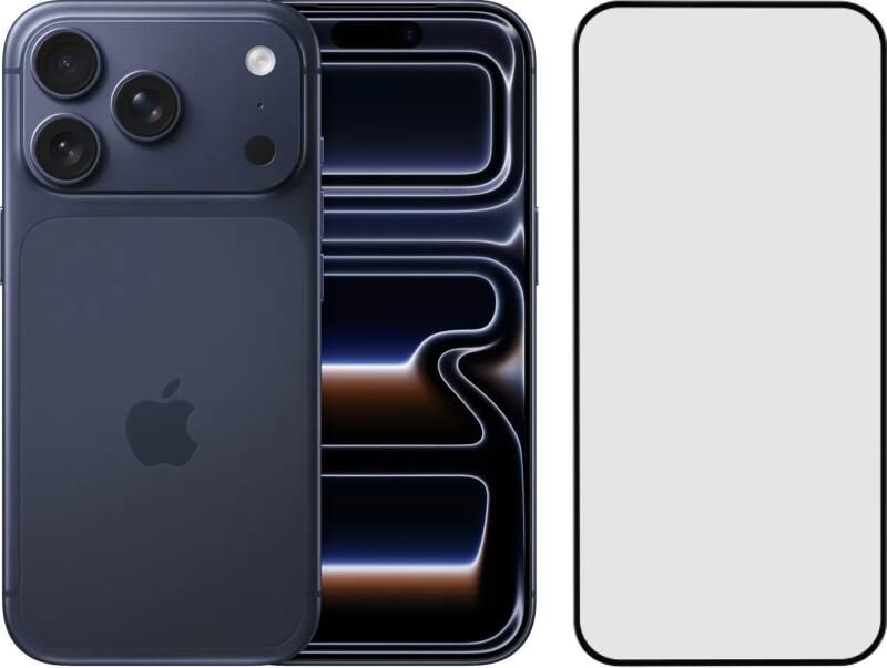 Apple iPhone 17 Pro 512GB Blauw + BlueBuilt Screenprotector Glas