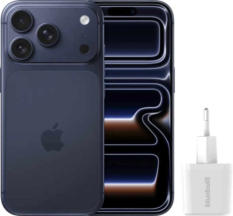 Apple iPhone 17 Pro 256GB Blauw + Snellader