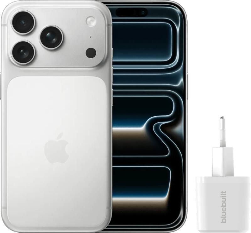 Apple iPhone 17 Pro 256GB Zilver + Snellader