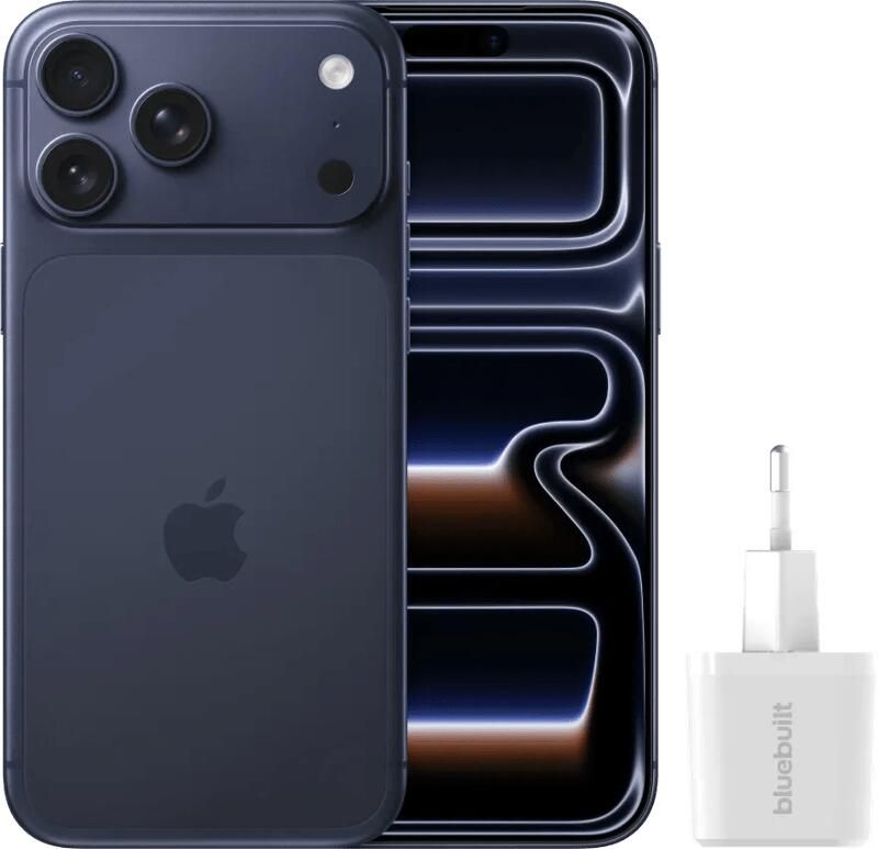 Apple iPhone 17 Pro Max 256GB Blauw + Snellader
