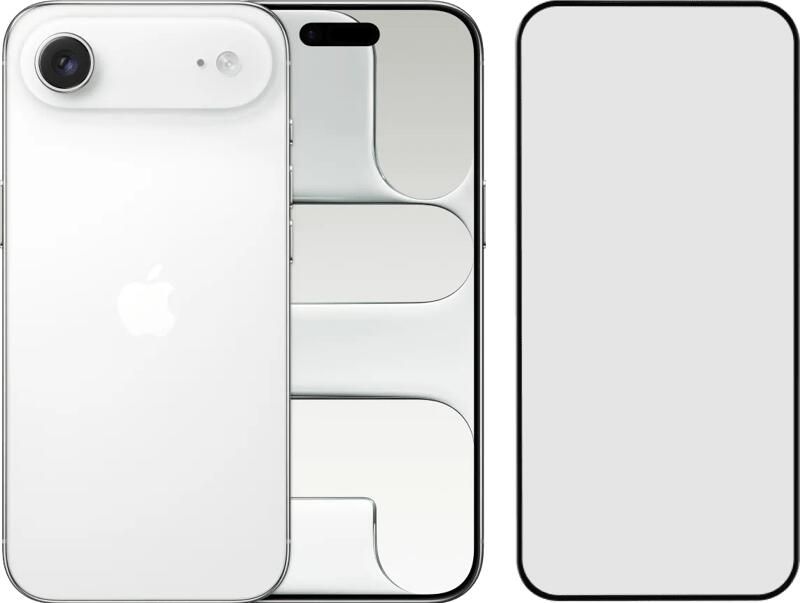Apple iPhone Air 512GB Wit + BlueBuilt Screenprotector Glas