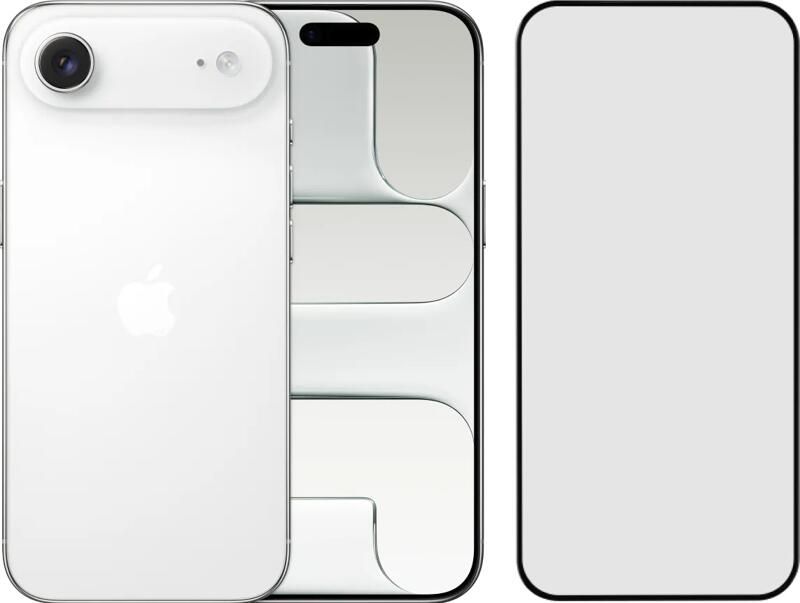 Apple iPhone Air 512GB Wit + BlueBuilt Screenprotector Glas