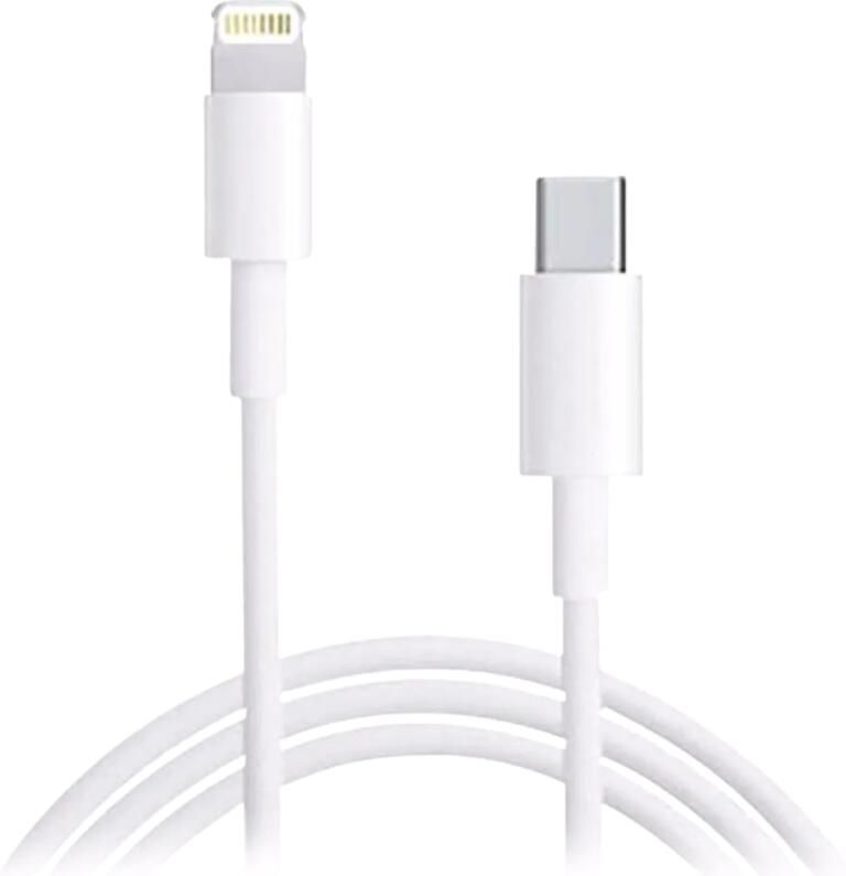 Apple USB-C-naar-Lightning-kabel (2 m) Telefonie accessoire Wit