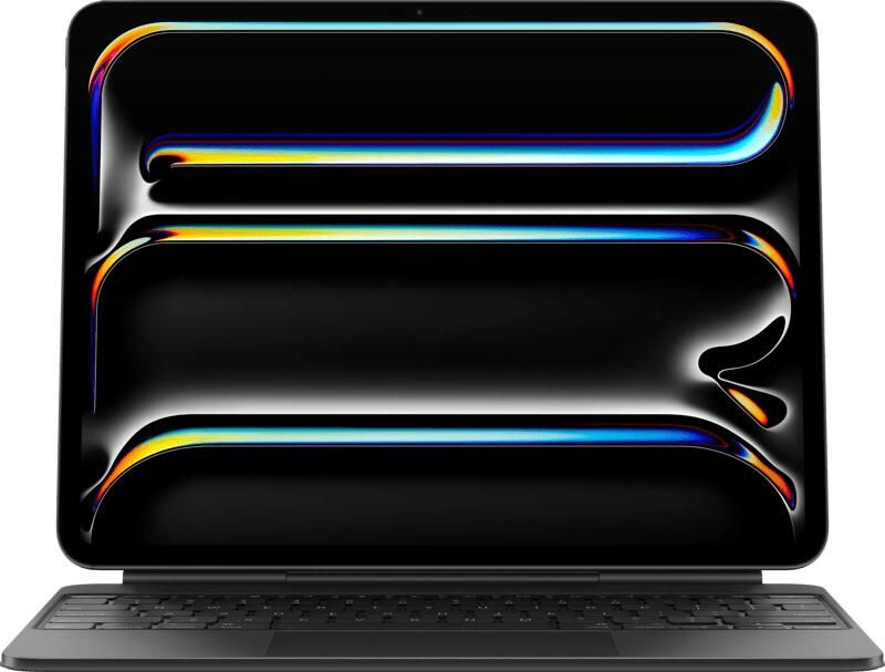Apple Magic Keyboard voor iPad Pro 13-inch (2024) Nederlands Tablethoesje Zwart