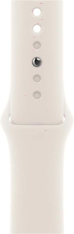 Apple Watch 38 40 41 mm Siliconen Horlogeband Sterrenlicht S M