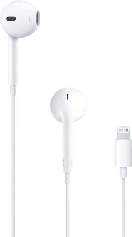Apple In-ear-oordopjes EarPods met een Lightning-connector Compatibel met iPhone XR iPhone Mini iPad Air iPad mini iPad Pro - Foto 1
