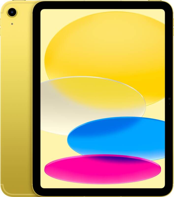 Apple iPad 10.9" (2022) Wifi + Cellular 256GB geel